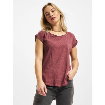 Urban Classics Ladies Long Back Shaped Spray Dye Tee
