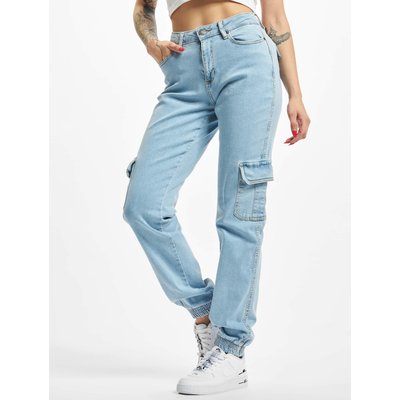 Urban Classics Ladies Organic Stretch Denim Cargo Pants