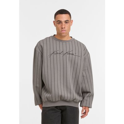 Karl Kani Autograph Pinstripe Sweat Os Crewneck