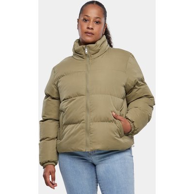 Urban Classics Ladies Short Peached Puffer Jacket