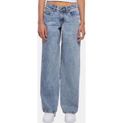 Urban Classics Ladies Mid Waist Wide Denim