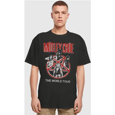 Merchcode Motley Crue - Vintage World Tour Heavy Oversize Tee
