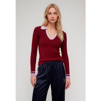 Hummel Rib Knit Polo Longsleeve