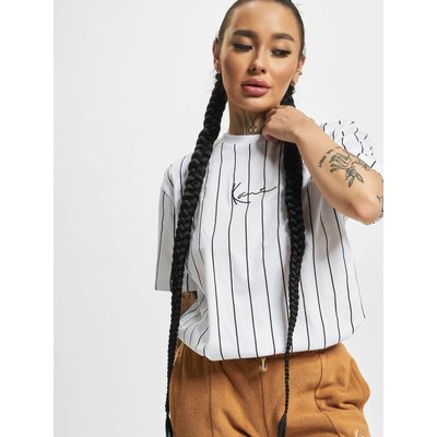 Karl Kani Small Signature Essential Pinstripe OS Tee