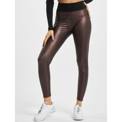 Urban Classics Ladies Faux Leather High Waist Leggings
