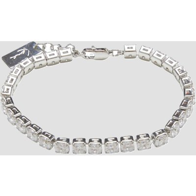 Karl Kani KK Signature Plate Diamond Tennis Bracelet