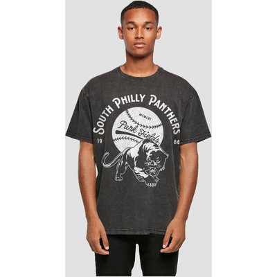Merchcode Park Fields - South Philly Panthers Acid Washed Oversize Tee