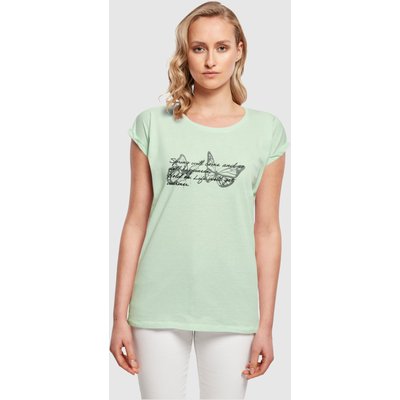 Merchcode Ladies Spring Saying Extended Shoulder Tee