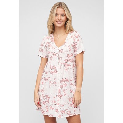 Cloud5ive Kleid mit Knopfleiste 2-Pocket