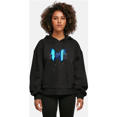 Merchcode Ladies Butterfly Blue Essentials Oversized Hoody