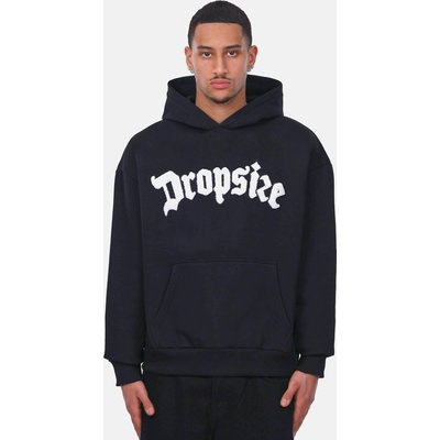 Dropsize HEAVY OVERSIZE FROTTEE EMBO V2 HOODIE