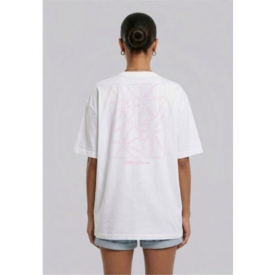Ladies Urban Classics Flower Logo Loose Tee