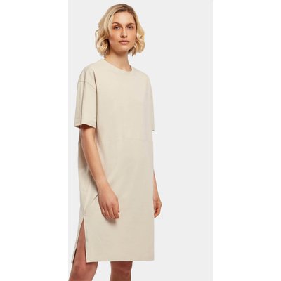 Urban Classics Ladies Organic Oversized Slit Tee Dress