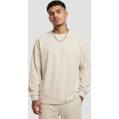Urban Classics Rib Terry Boxy Crew