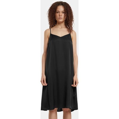 Urban Classics Viscose Satin Slip Kleid