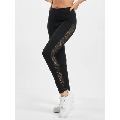 Urban Classics Ladies Lace Striped Leggings