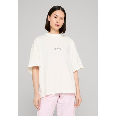 PEGADOR Rita Oversized Tee Washed Warm White
