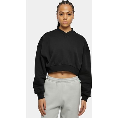 Urban Classics Ladies Cropped V-Neck