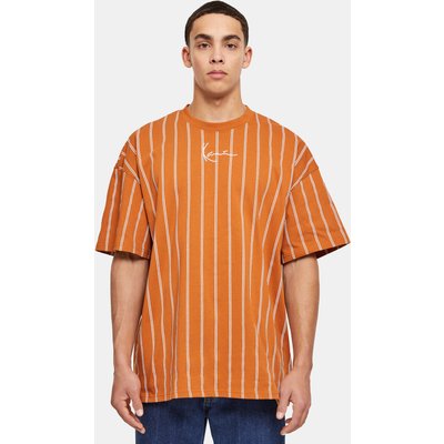 Karl Kani Small Signature Boxy Heavy Jersey Pinstripe Tee