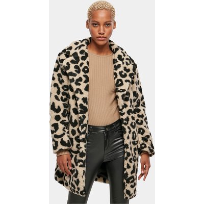 Urban Classics Ladies Oversized AOP Sherpa Coat