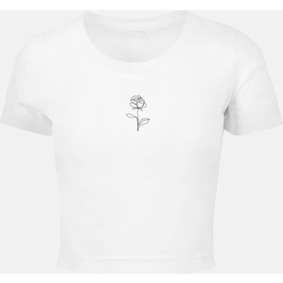 Merchcode Ladies Rose Cropped Tee