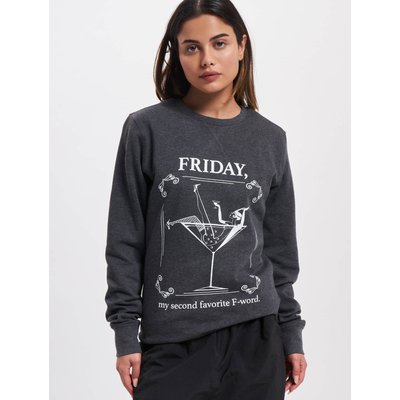 Mister Tee Ladies F-Word Crewneck