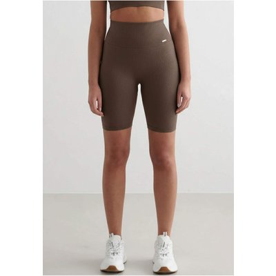 aimn Ribbed Seamless Biker Short