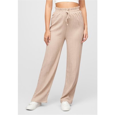 Cloud5ive Sommer Hose mit weitem Beinschnitt und Strukturstoff