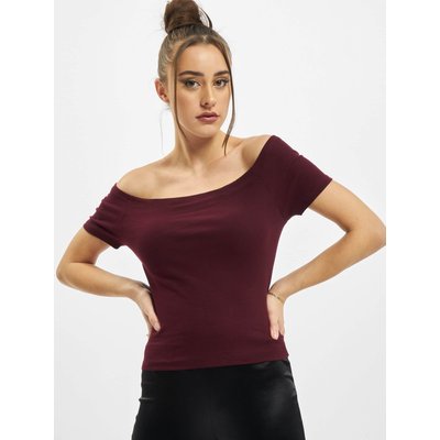 Urban Classics Ladies Off Shoulder Rib Tee