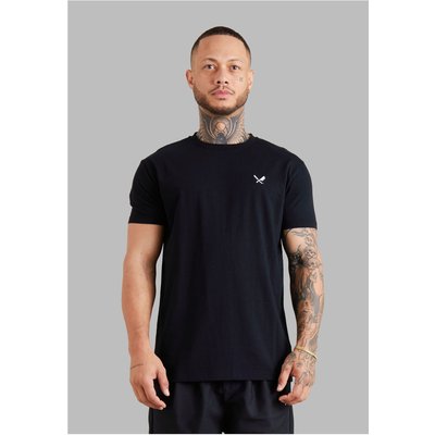 Distorted People Chalk Crew Neck T-Shirt
