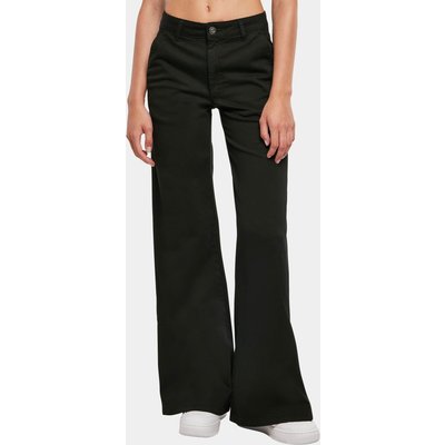 Urban Classics Ladies High Waist Wide Leg Chino Pants