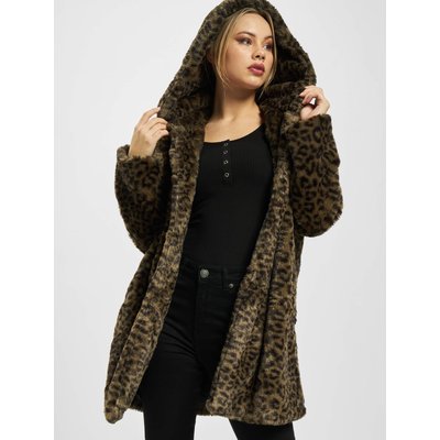 Urban Classics Ladies Leo Teddy Coat
