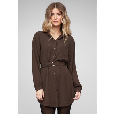 Cloud5ive Longsleeve Dress with tie-belt
