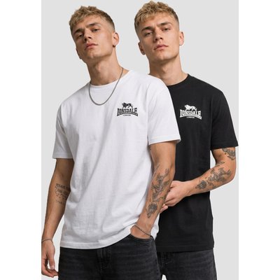 Lonsdale London Blairmore Double Pack T-Shirt