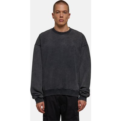 Urban Classics Acid Washed Crew Pullover