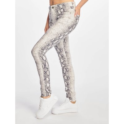 Urban Classics Ladies Animal Stretch Twill Skinny Pants