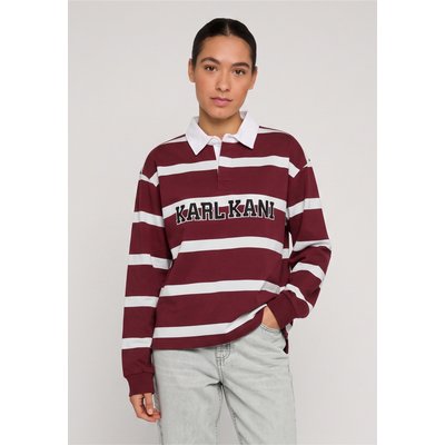 Karl Kani College Stripe Boxy Rugby Shirt