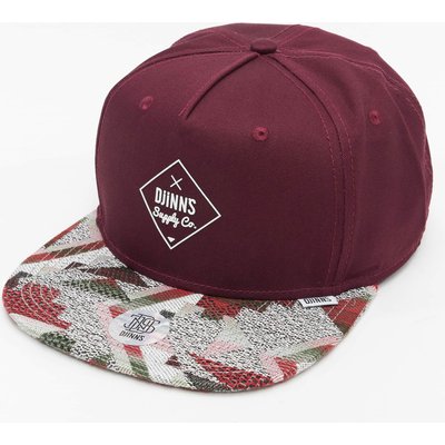 Djinns 5 Panel Rubber Aztek Snapback Cap