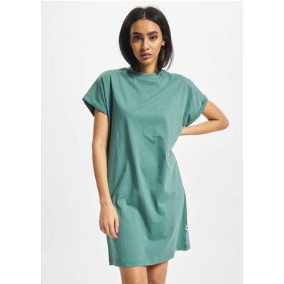 Urban Classics Ladies Organic Cotton Cut On Sleeve Tee Dress