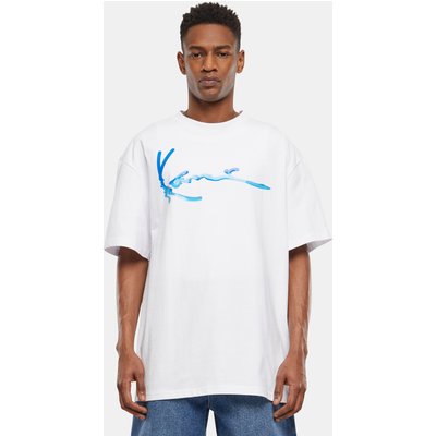 Karl Kani Water Signature T-Shirt White