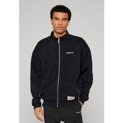 PEGADOR Shelby Oversized Double Layer Sweat Track Jacket