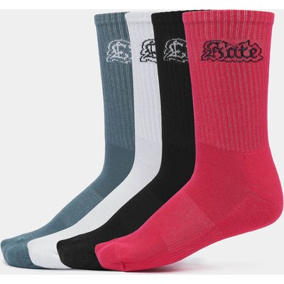 Mister Tee Love Hate Socks 4-Pack