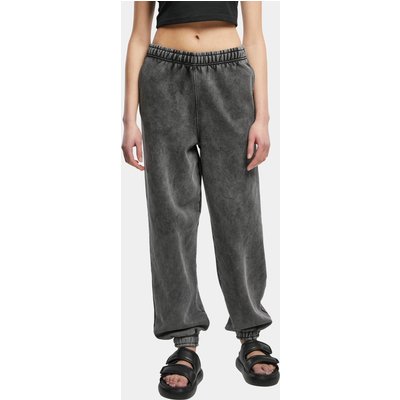 Urban Classics Ladies High Waist Stone Washed Sweat Pants