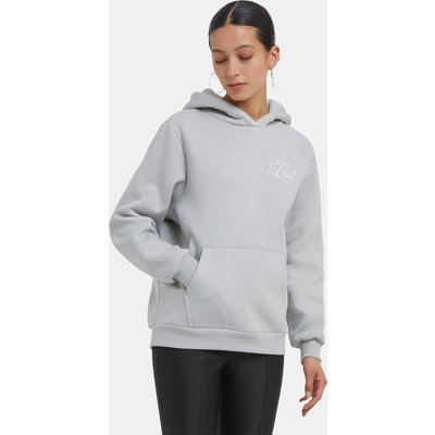 Miss Tee Lost Flowers Ladies Fluffy Hoody