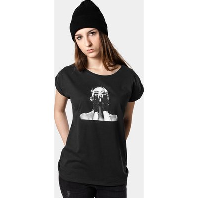 Merchcode Ladies Selena Gomez Black Gloves Tee