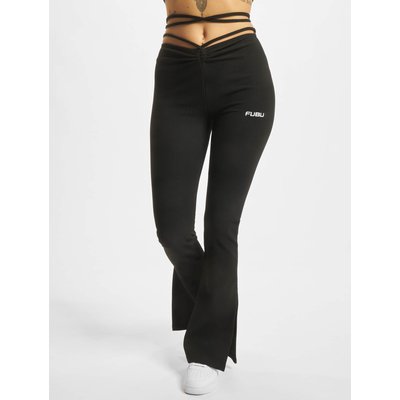 Fubu FW221-028-1 Corporate Slit Wide Leg Pants