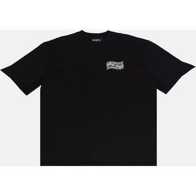 Dropsize HEAVY OVERSIZE MIRRORED LOGO T-SHIRT