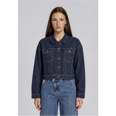 Karl Kani Retro Cropped Denim Jacket