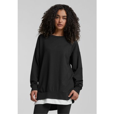 Cloud5ive Damen Pullover 2in1 Look Sweater m. Rundhals