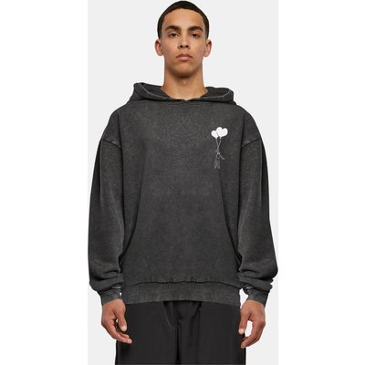 Merchcode Love In The Air Acid Washed Oversize Hoody